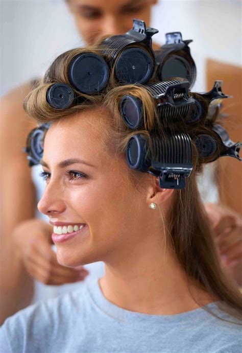 tutorial    hair rollers     volume