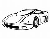 Coloring Sport Car Sports Cars Coloringcrew Pages sketch template