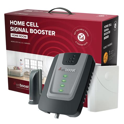 weboost home room  cell phone signal booster fcc approved   carriers verizon