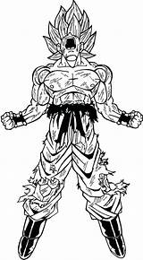 Goku Saiyajin Saiyan Pintar Moncho M89 Dbz Transformaciones Frieza Af Coloringfolder Excelentes sketch template