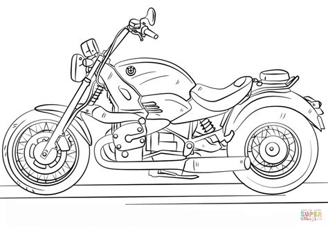 gambar bmw motorcycle coloring page  printable pages click cars