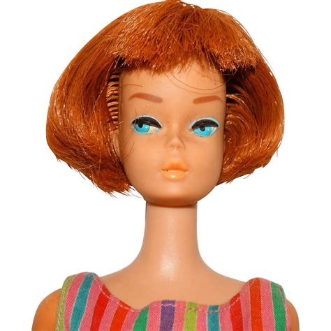 Vintage Redhead Bend Leg American Girl Barbie Doll Identical Cousins