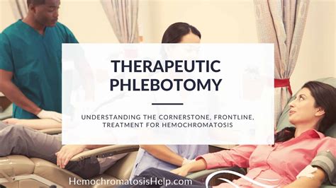 therapeutic phlebotomy  iron overload treatment hemochromatosis