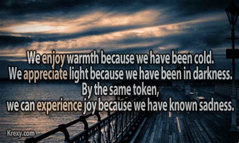 sad quotes  enjoy warmth     cold krexy living