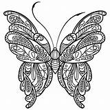 Bojanke Odrasle Papillon Colorare Adulte Adulti Peaksel Cita Raccolta sketch template