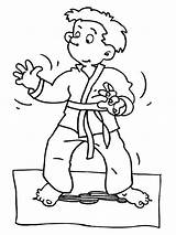 Karate Martial Pages Ausmalbilder Bestcoloringpagesforkids Ausdrucken Kostenlos Malvorlagen sketch template