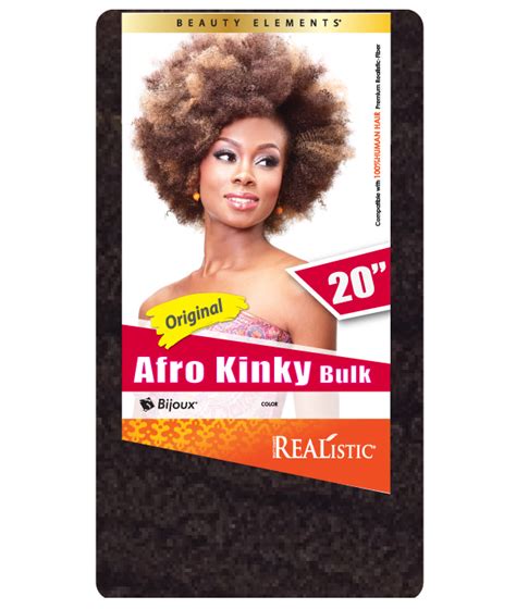 Afro Kinky Bulk 20″ Bijoux Hair