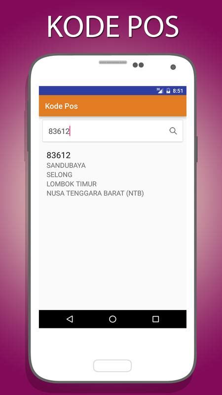 kode pos indonesia  android apk