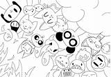 Paradis Enfer Doodling Adulti Doodles Gekritzel Erwachsene Malbuch Tiernos Colorear24 Justcolor Adultos Animali Monstres Colorier Ligue Kawai Colorati Animalitos Lusso sketch template