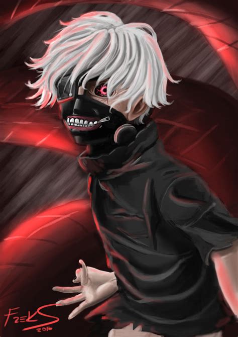 Kaneki Tokyo Ghoul Fan Art By Freksama On Deviantart