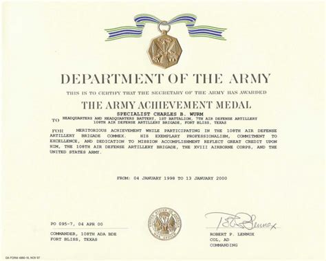 education awards  certificate  achievement army template