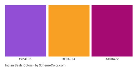 indian sash color scheme lavender schemecolorcom
