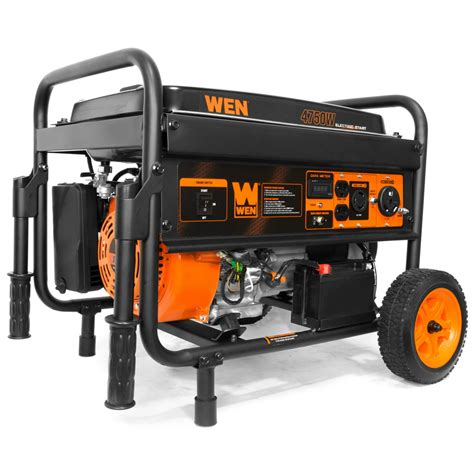 wen  portable generator  electric start  wheel kit carb compliant walmartcom