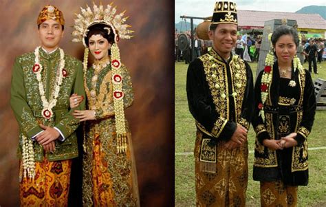 pakaian adat jawa tengah keseharian pakaian pengantin adat tradisional
