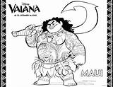 Vaiana Malvorlagen Maui Ausdrucken Ausmalbilder sketch template