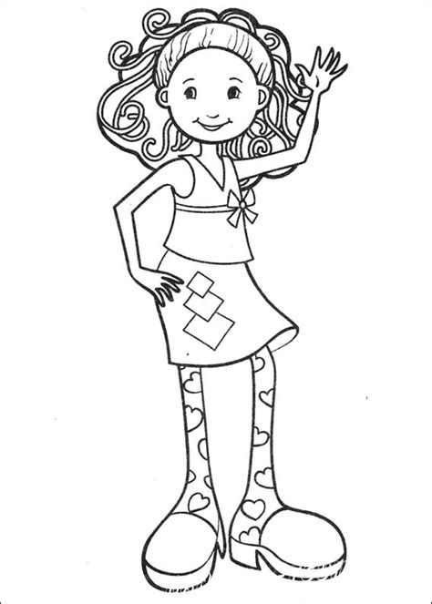 groovy girls coloring pages cartoons   years kids handcraftguide