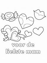 Mama Liefste Kleurplaat Moederdag Kleurplaten Sweetest Leukekleurplaten Mothersday Colouring Lieve Coloringpage Kleur Leuke sketch template