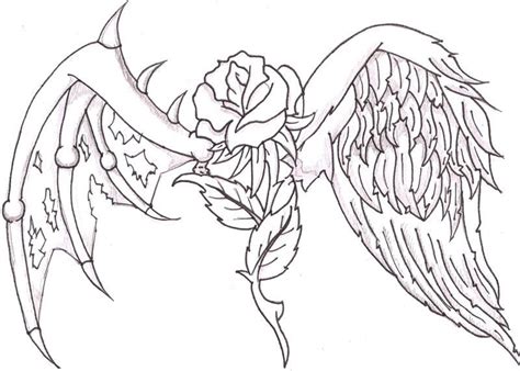 pin  sweetgothicrose  drawingart heart coloring pages tattoo