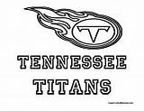 Tennessee Titans Coloring Football Pages Sports Teams Colormegood sketch template
