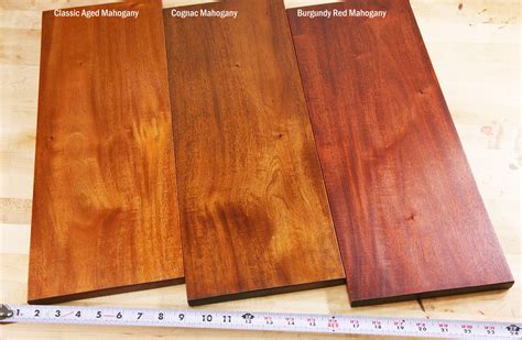 mahogany staining mahogany