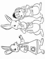 Peter Rabbit Coloring Pages Lily Benjamin Print Colouring Nick Jr Konijn Tail Cotton Crafts Kids Van Board Sketch Lilies Bbc sketch template