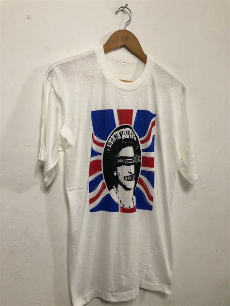 Vtg Rare80 S Sex Pistols T Shirt God Save The Queen Etsy