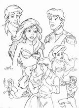 Eric Sirenita Sketch Princesses sketch template