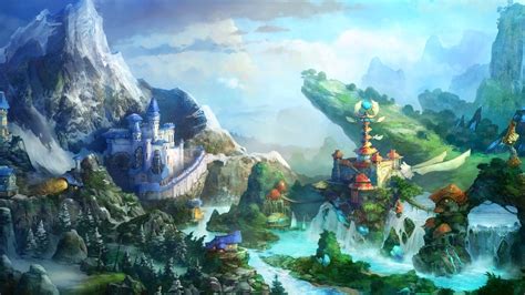 prime world games video games  games fantasy cities landscapes