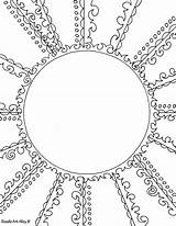 Coloring Pages Name Sun Doodle Coolest Templates Ever Alley Printable Color Getcolorings Choose Board sketch template
