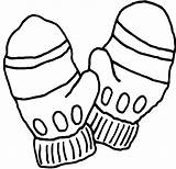 Mittens Coloring Pages Drawing Mitten Winter Hat Gloves Printable Pattern Clipart Color Pair Drawings Getcolorings Three Draw Paintingvalley Getdrawings Print sketch template