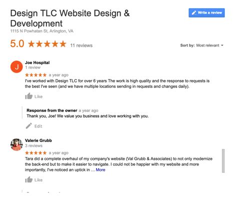 reputation marketing   genuine  business reviews design tlc