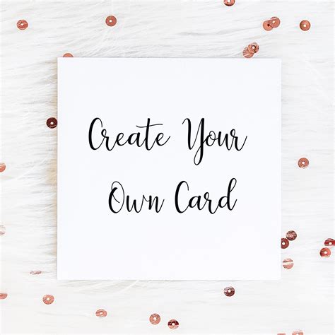 create   card design   personalised card etsy