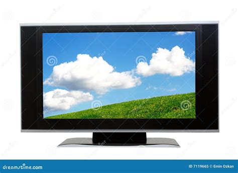 lcd screen stock image image  isolated display wide
