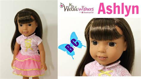 ashlyn review american girl wellie wishers hispanic doll youtube