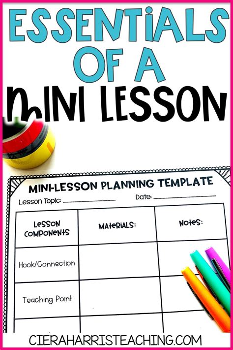 essentials   mini lesson   elementary classroom mini lessons