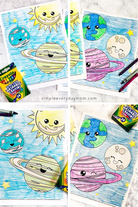 printable space coloring pages  kids space coloring pages
