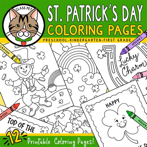 st patricks day coloring pages   teachers