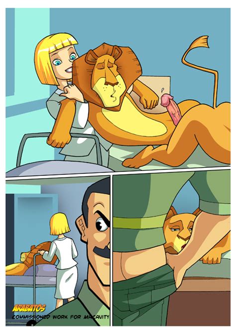 rule 34 alex arabatos ass ass comic feline female human lion madagascar male penis straight