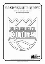 Kings Sacramento sketch template