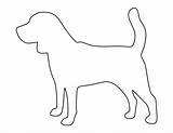 Animal Beagle Dog Printable Pattern Templates Stencils Template Outline Patterns Printables Patternuniverse Crafts Stencil Print Use Cut Creating Shape Animals sketch template