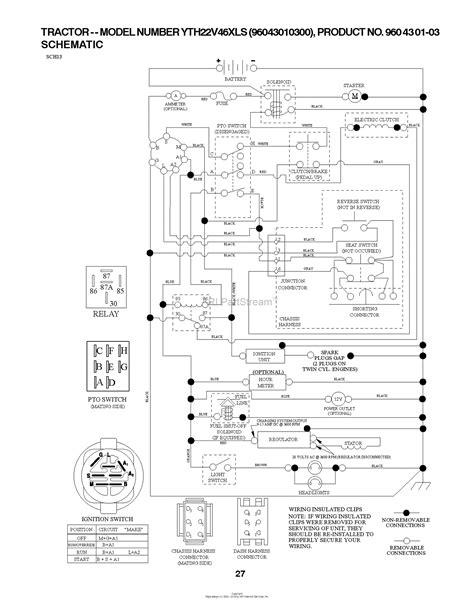 husqvarna ytht    parts diagram  schematic