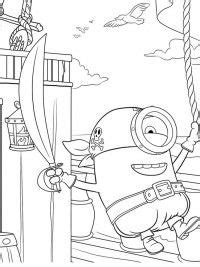 pirate minion coloring pages disney celebration coloring pages minion