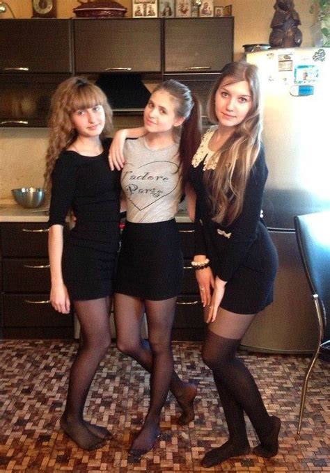 teens in black pantyhose how to meet russian