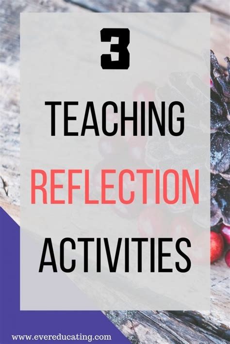 teaching reflection activities     semester erika romero