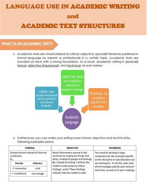academic writing  academic text structures eapp academic texts