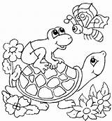Coloring Pages Turtle Turtles Printable Kids Colouring Color Baby Cute Sea Zum sketch template