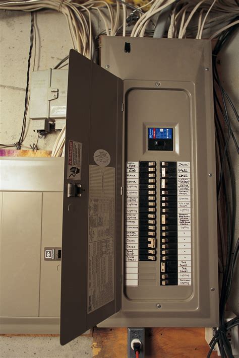 circuit breaker boxes service panel checklist