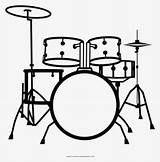 Drum Batteria Drummer Pinclipart Strumenti Drumset Percussion Snare Tamburi Clipartkey 167kb Icons Clipartmag Drumkit Instrument sketch template