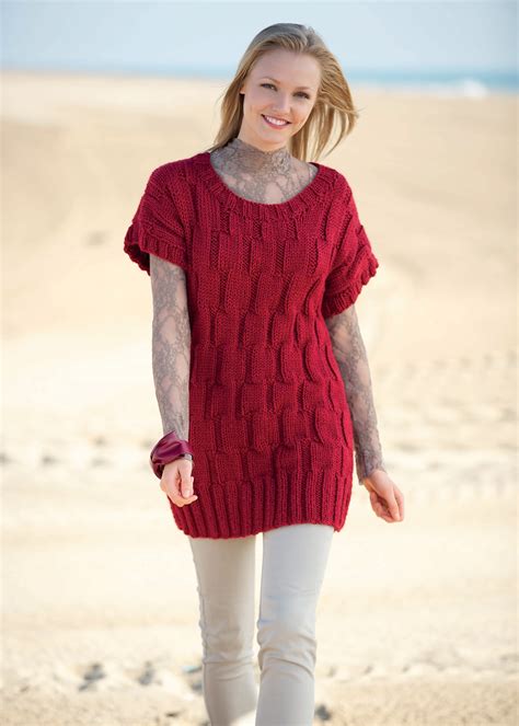 stylish jumper dress knitting patterns lets knit magazine