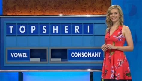 Countdown S Rachel Riley Flashes Cleavage In Plunging Dress Tv